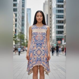 NWT~ BCBGMaxAzria "Mercey" Dark Blush Com Dress